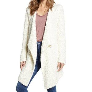 1.state Drape Front Poodle Cardigan